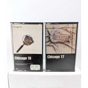 Vintage Chicago Cassette Tapes Chicago 16 1982 & Chicago 17 1984 Preowned